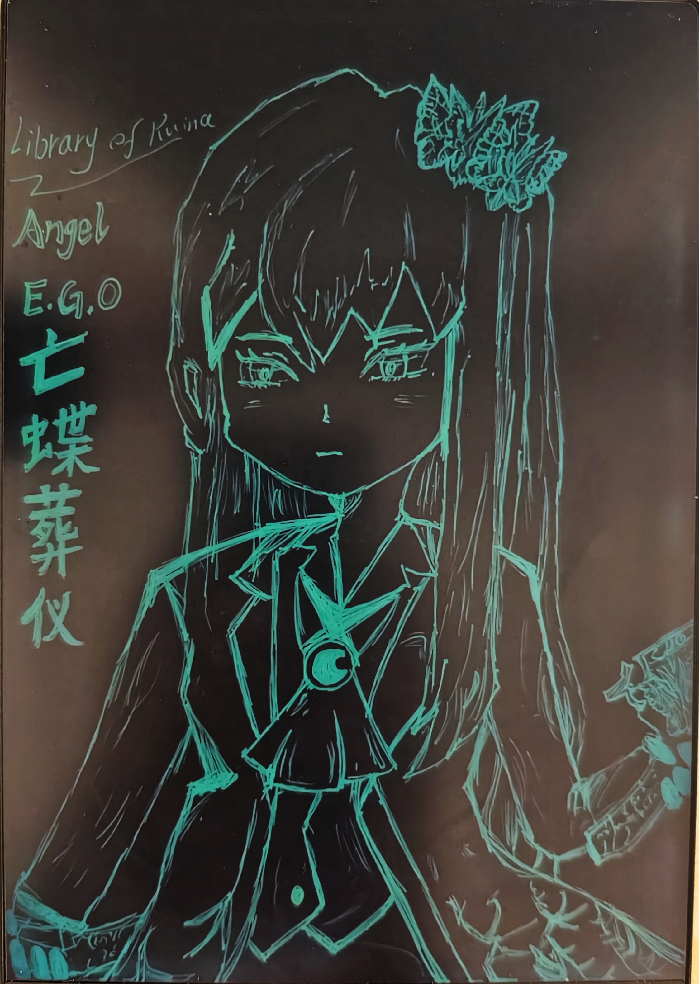 （本帖持续更新）【亡蝶葬仪EGO】：安吉拉，Q版立绘转半身像（实验品+重绘）_图3