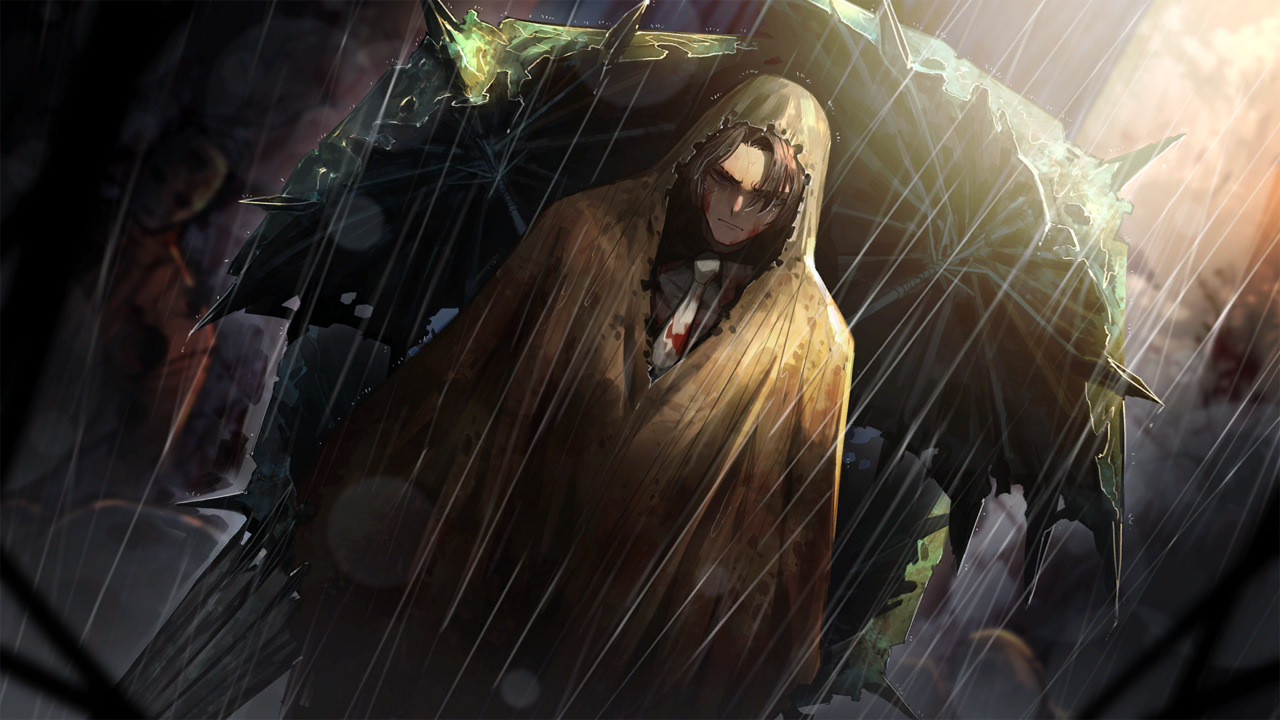 伞夫-神（废墟图书馆）_图1