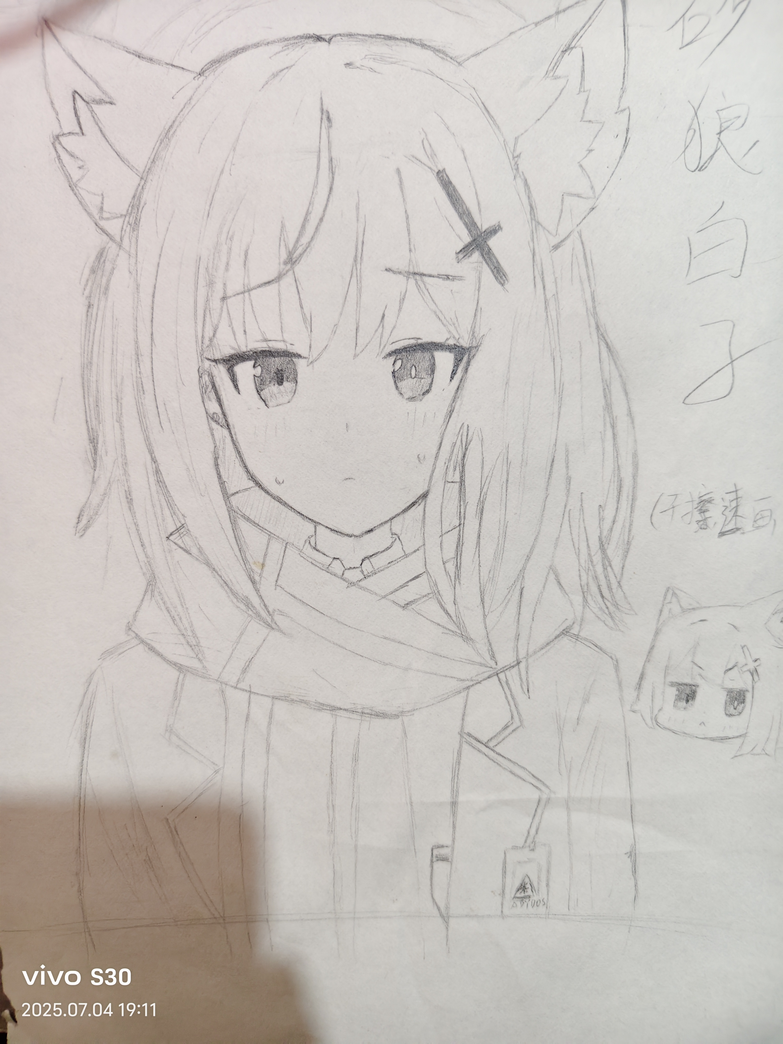 45分钟完成的，总感觉脸有点小。_图1