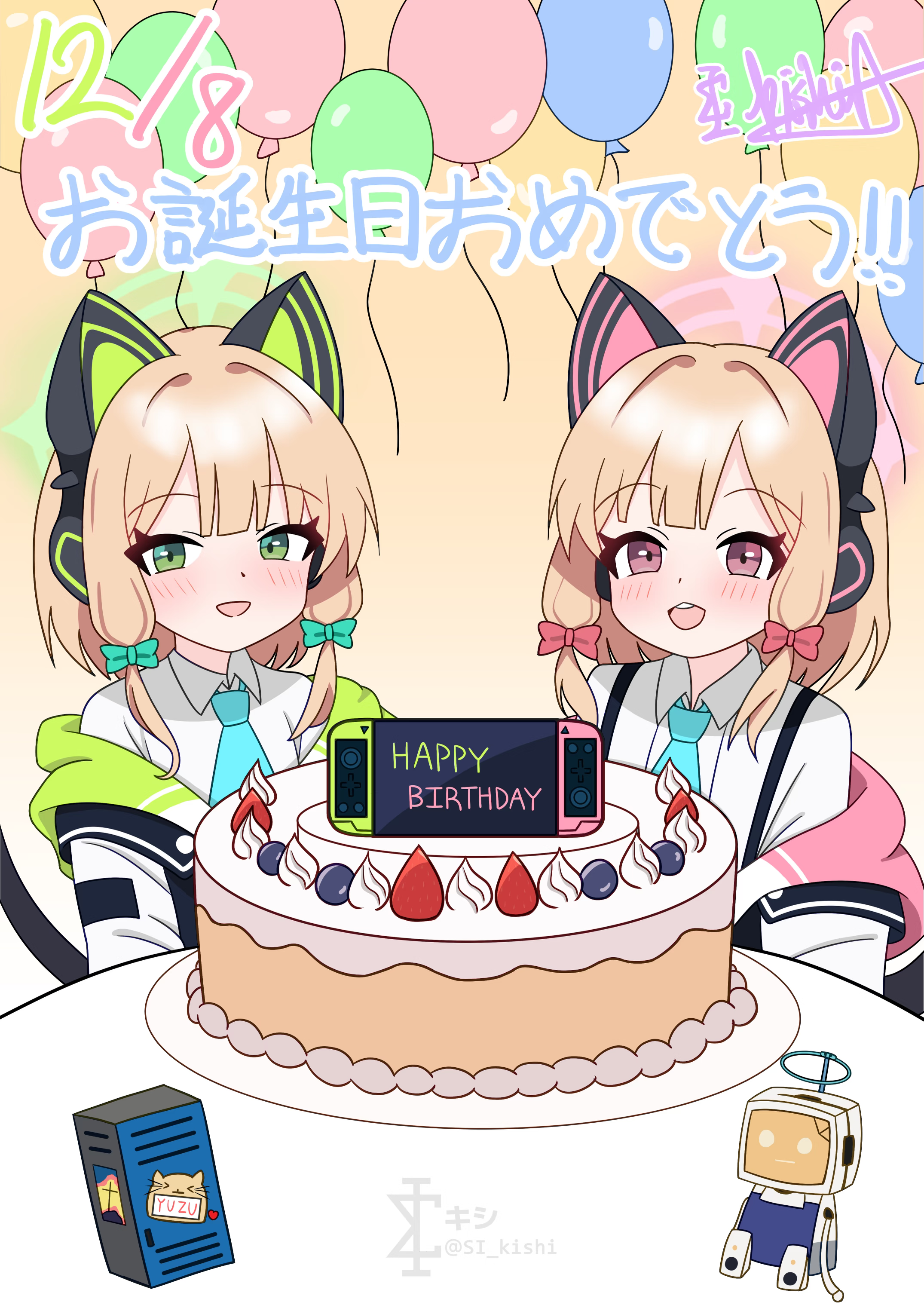 今天是两位可爱的学生 生日哦~_图3