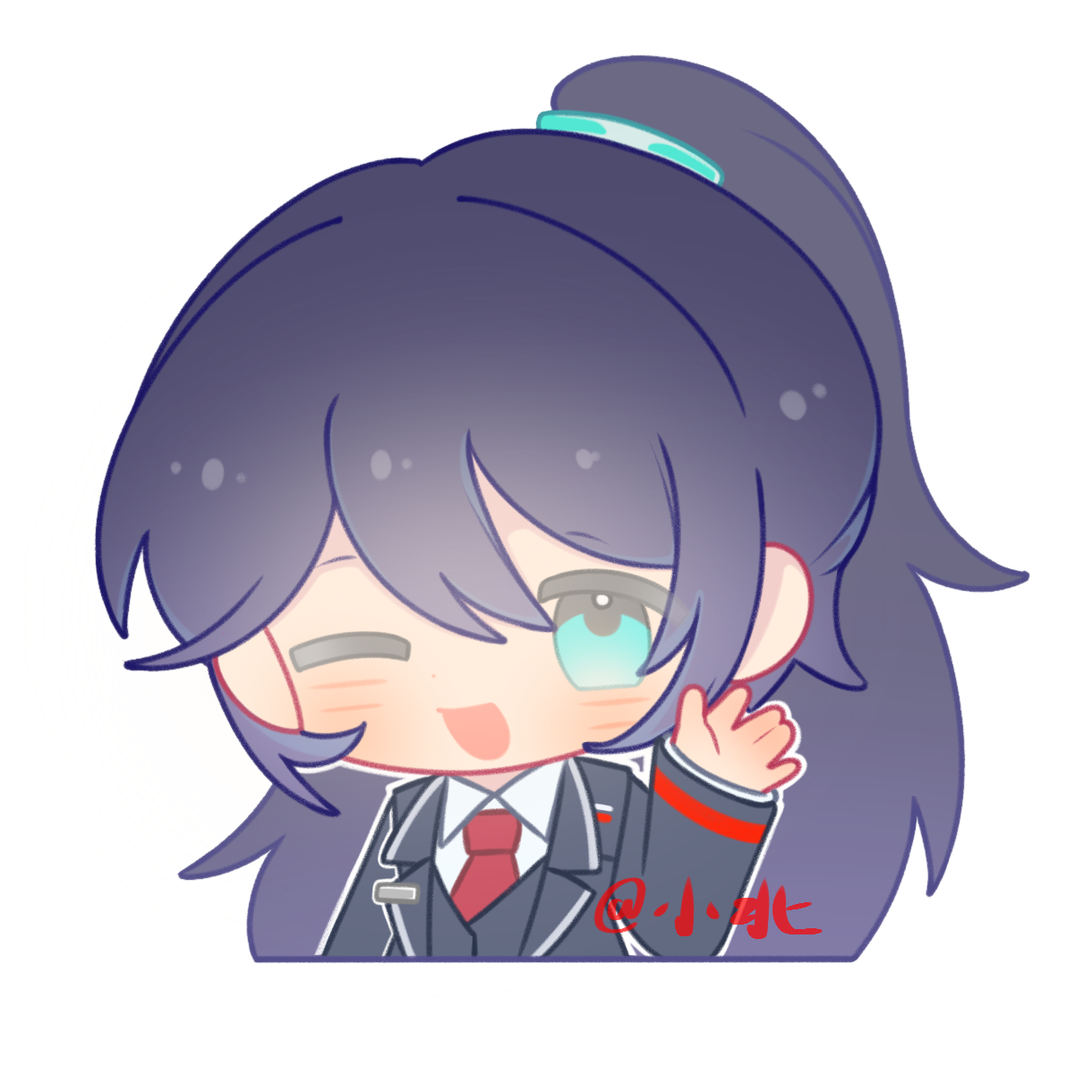 一个宝玉，还有善良的巴友，给宝玉画张脸吧_(:з」∠)__图3