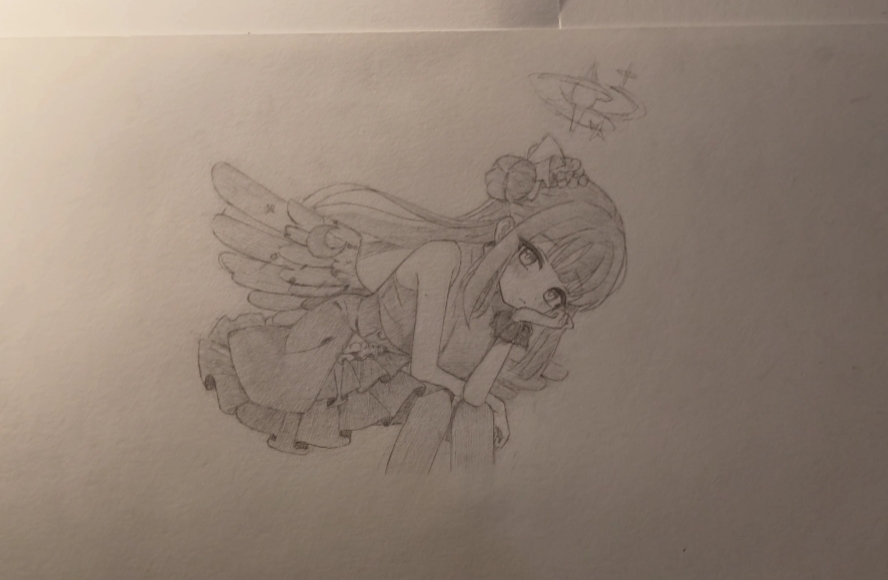 看看我在学校里画的角色_图3