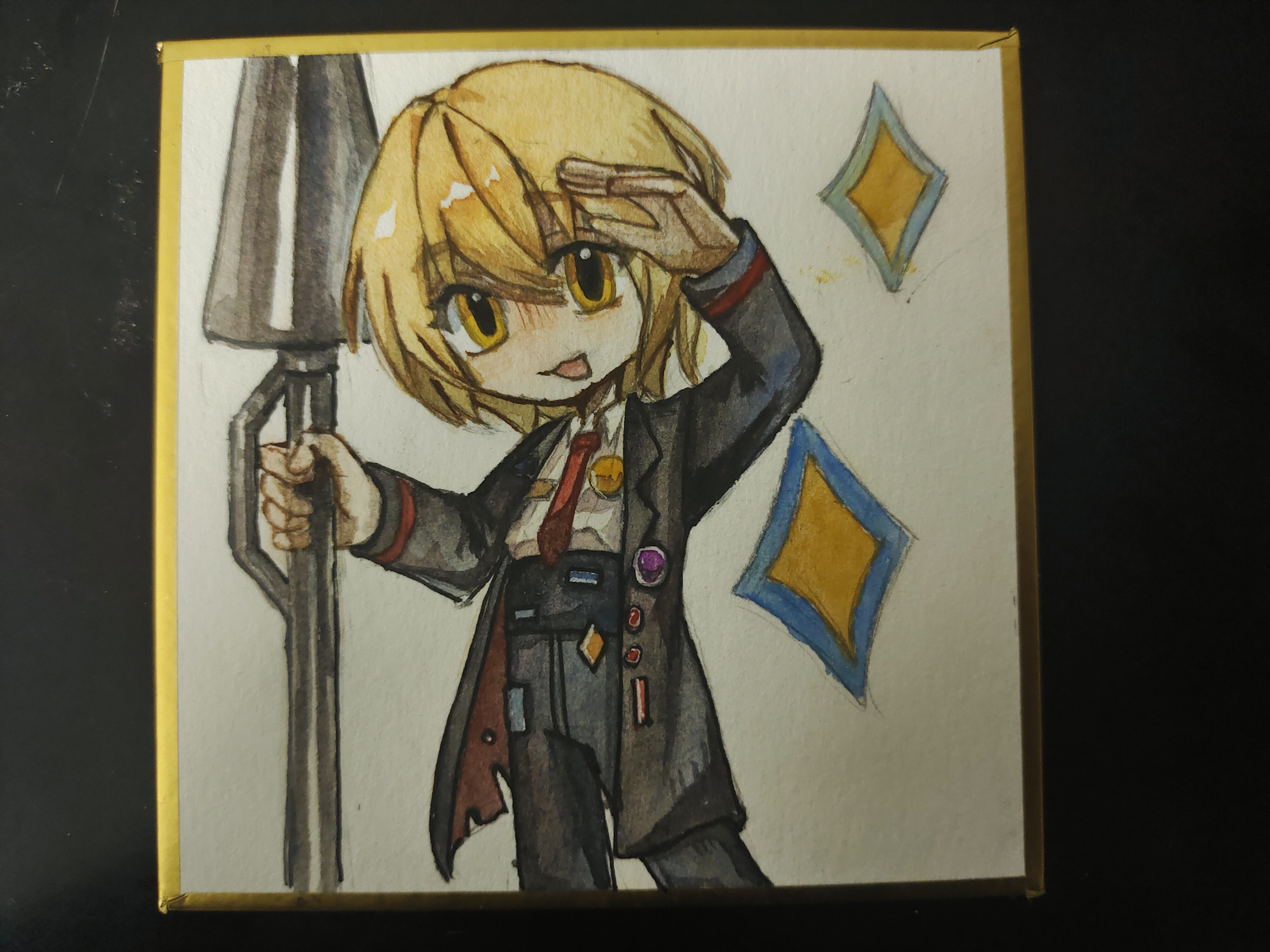 赠朋友的小唐_图1