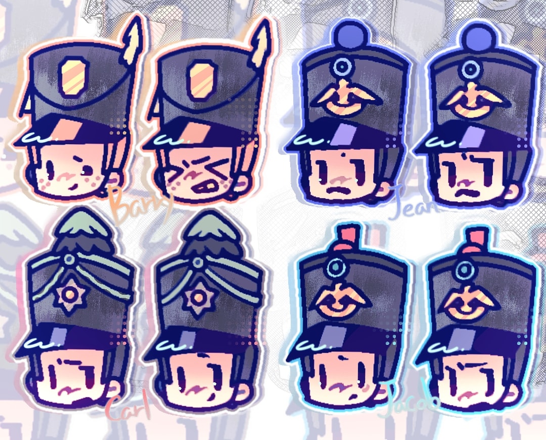 画的关于黑火药的作品 (作品是之前的 我搬了过来 所以说画风差距有些大_图3