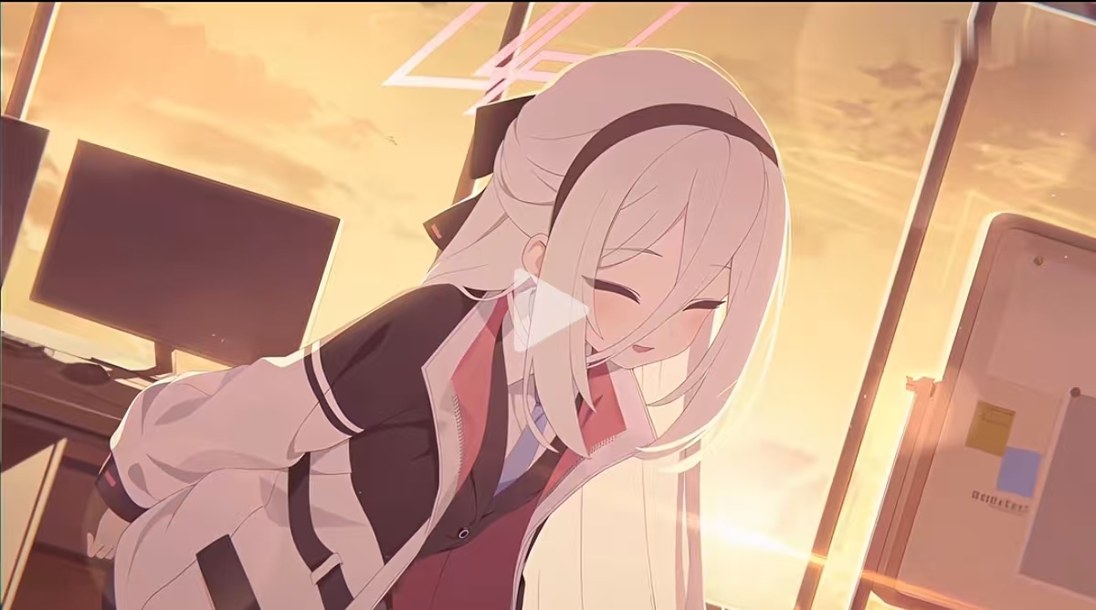 蔚蓝档案随便画画。_图3