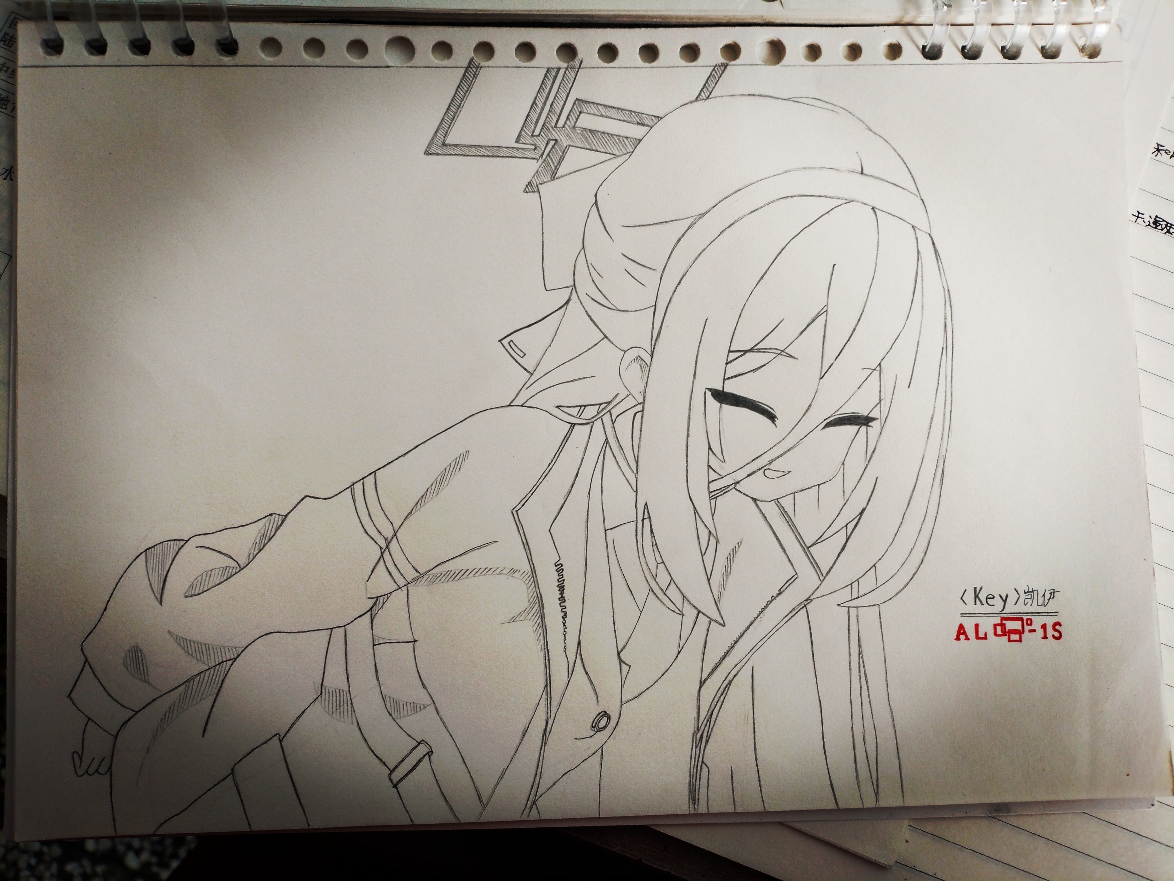 蔚蓝档案随便画画。_图3