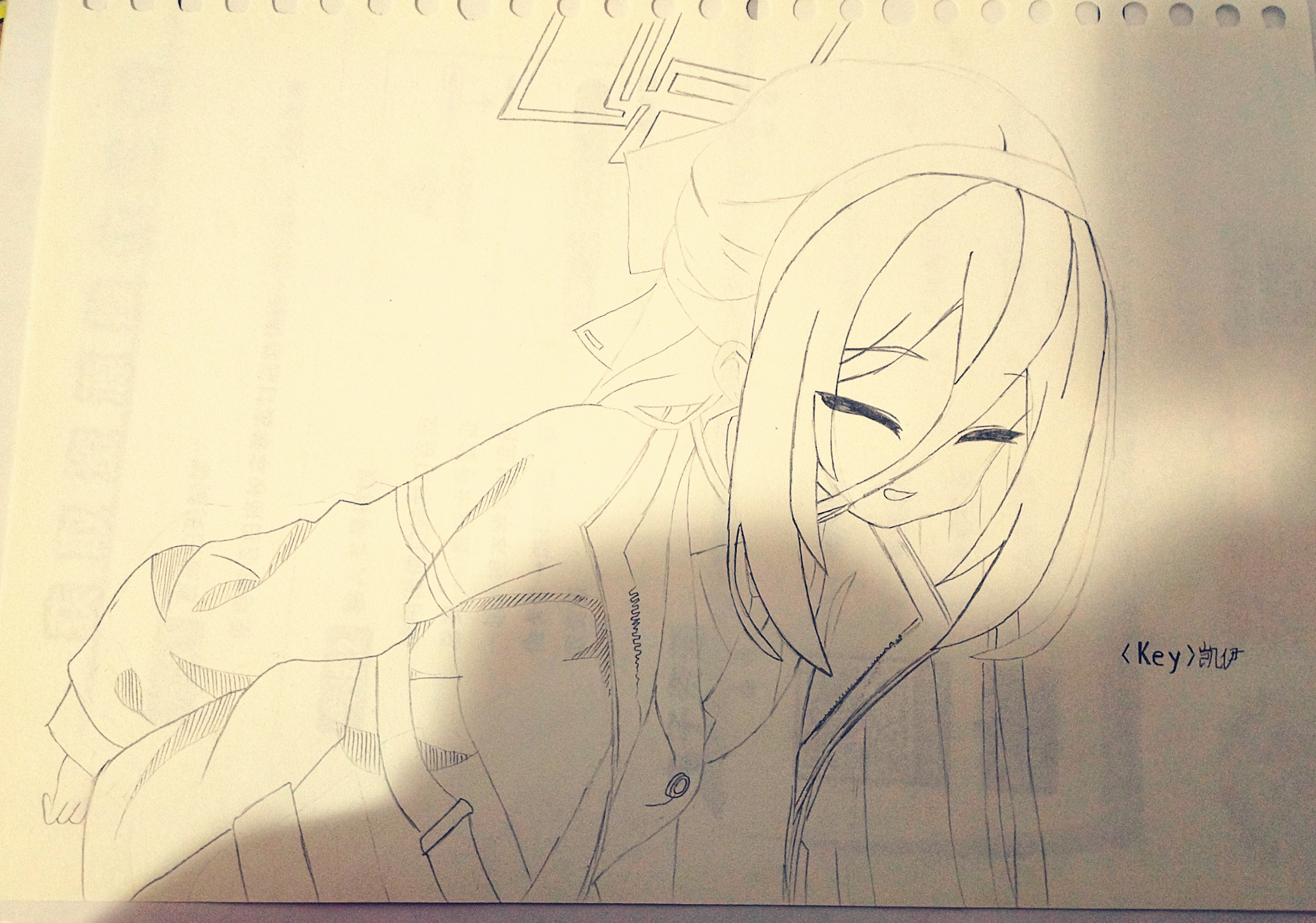 蔚蓝档案随便画画。_图3