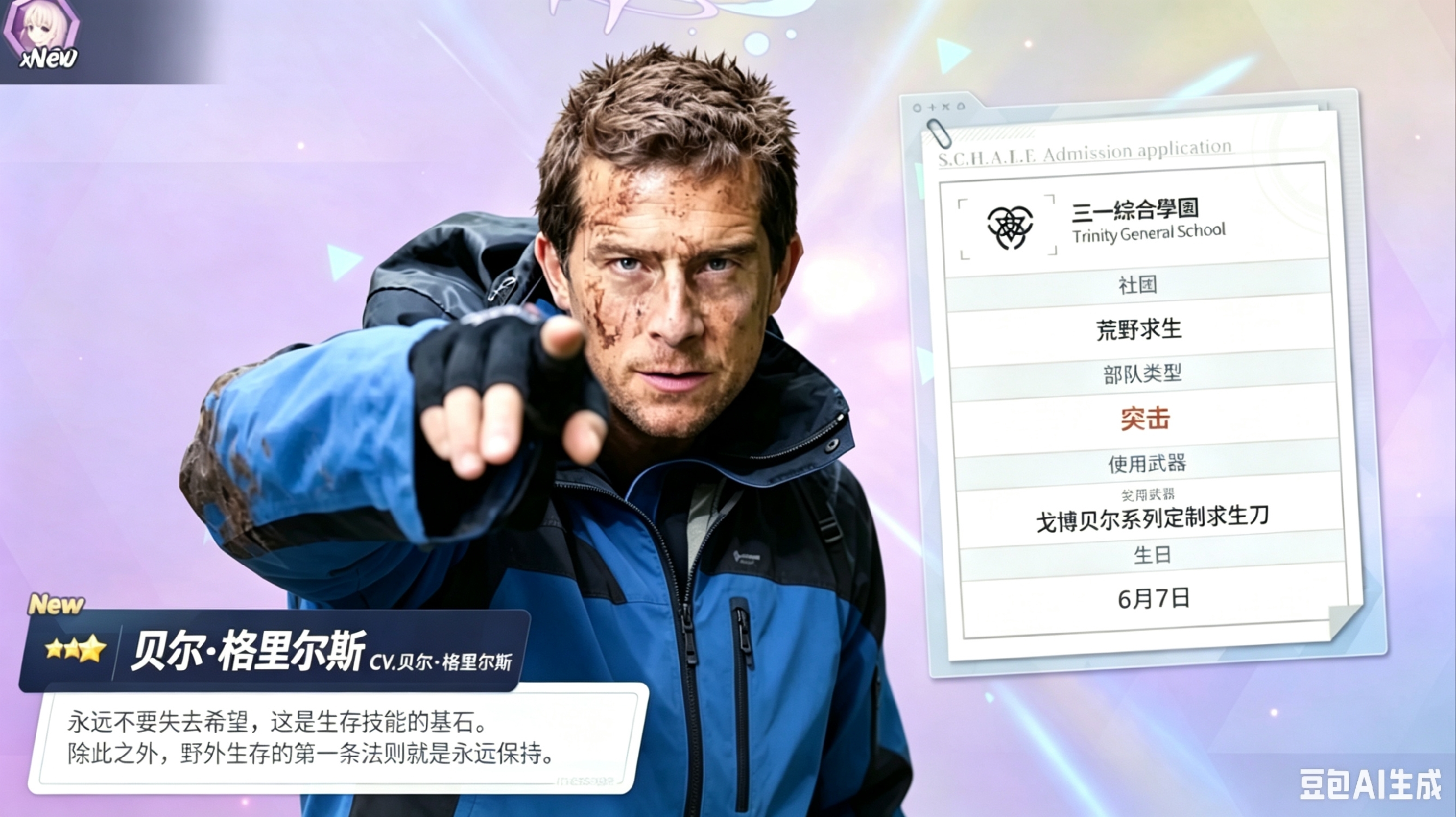 打卡x6 贝爷泛用性极高，大家快去抽_图1