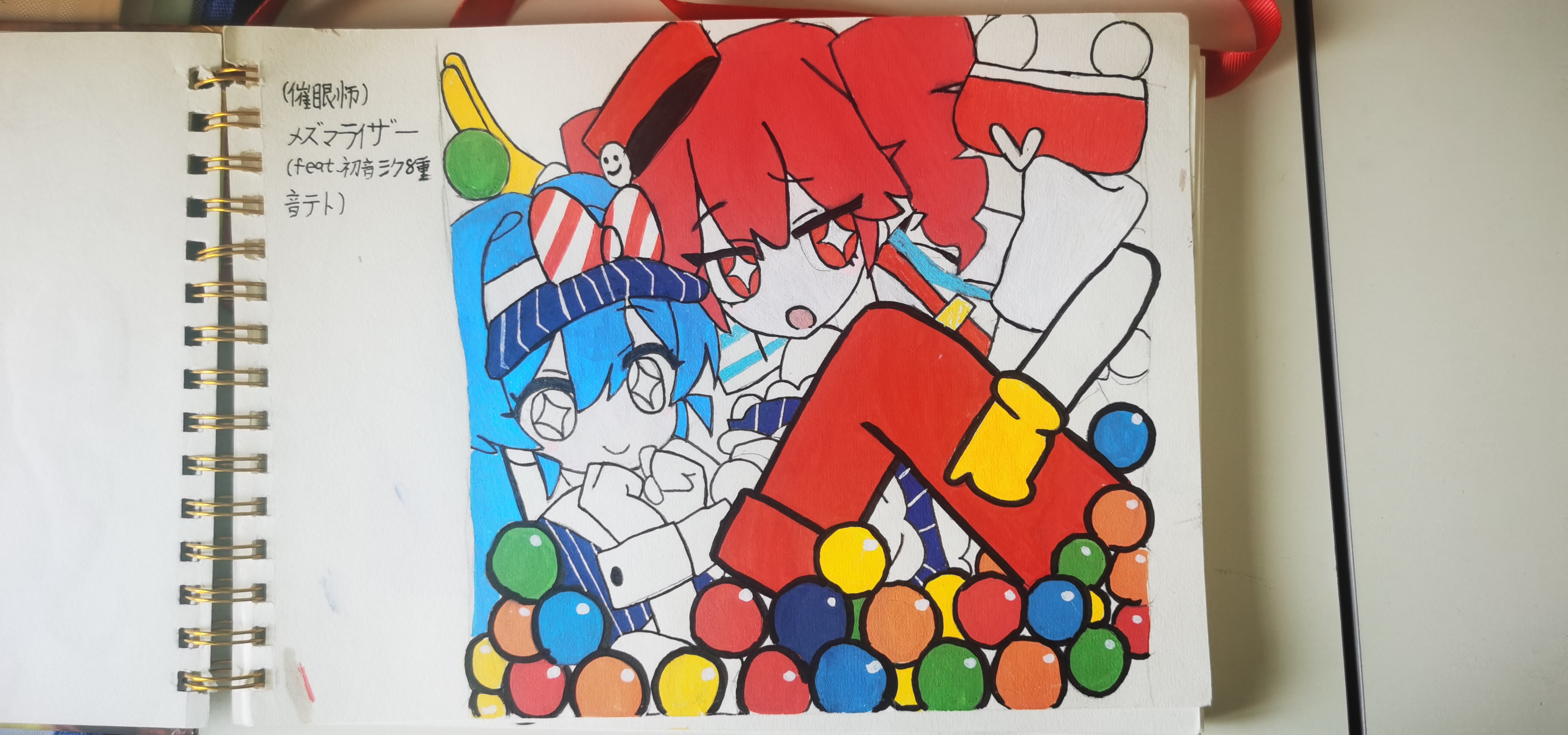 依旧是还没涂完色的画，没力气了，大概就是吧，初二，q版太丑了🤐😭_图3