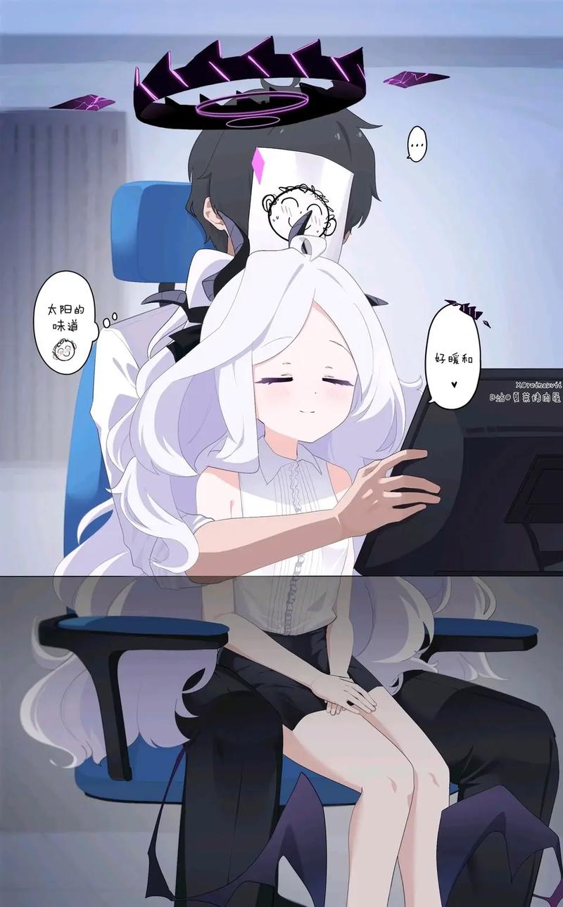 真希望能坐我腿上…就不在一个次元…_图3