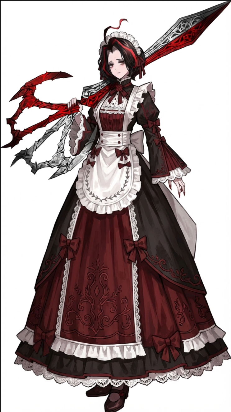 血魔三人组女仆装_图3