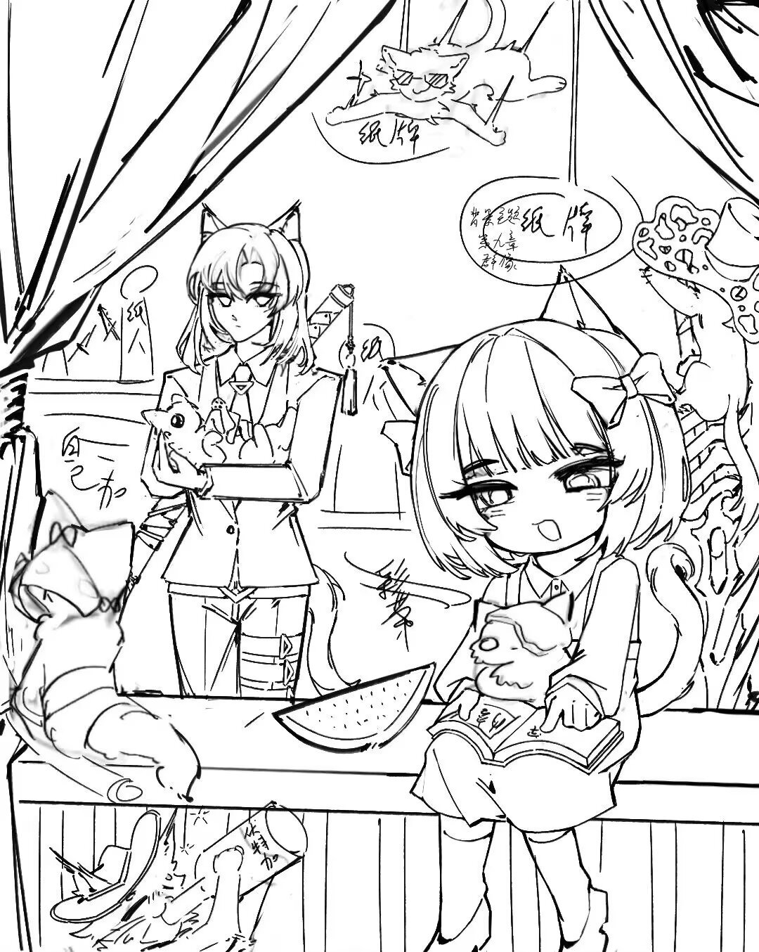 绘画接龙&蜘蛛巢主题（代发）_图3