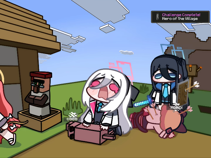 游戏开发部玩Minecraft的一天_图1