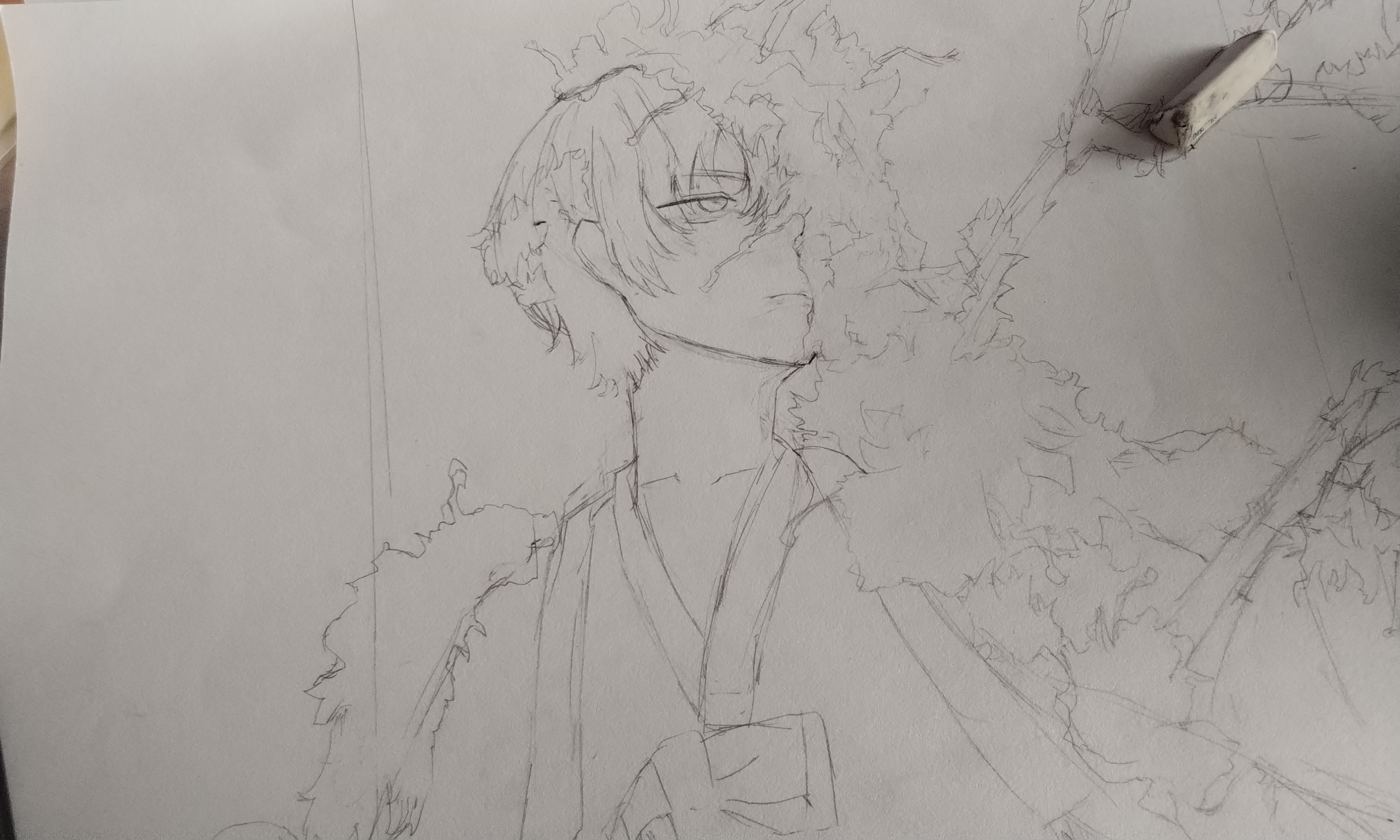 嗯，老师说要画花，山茶花也是花_图1