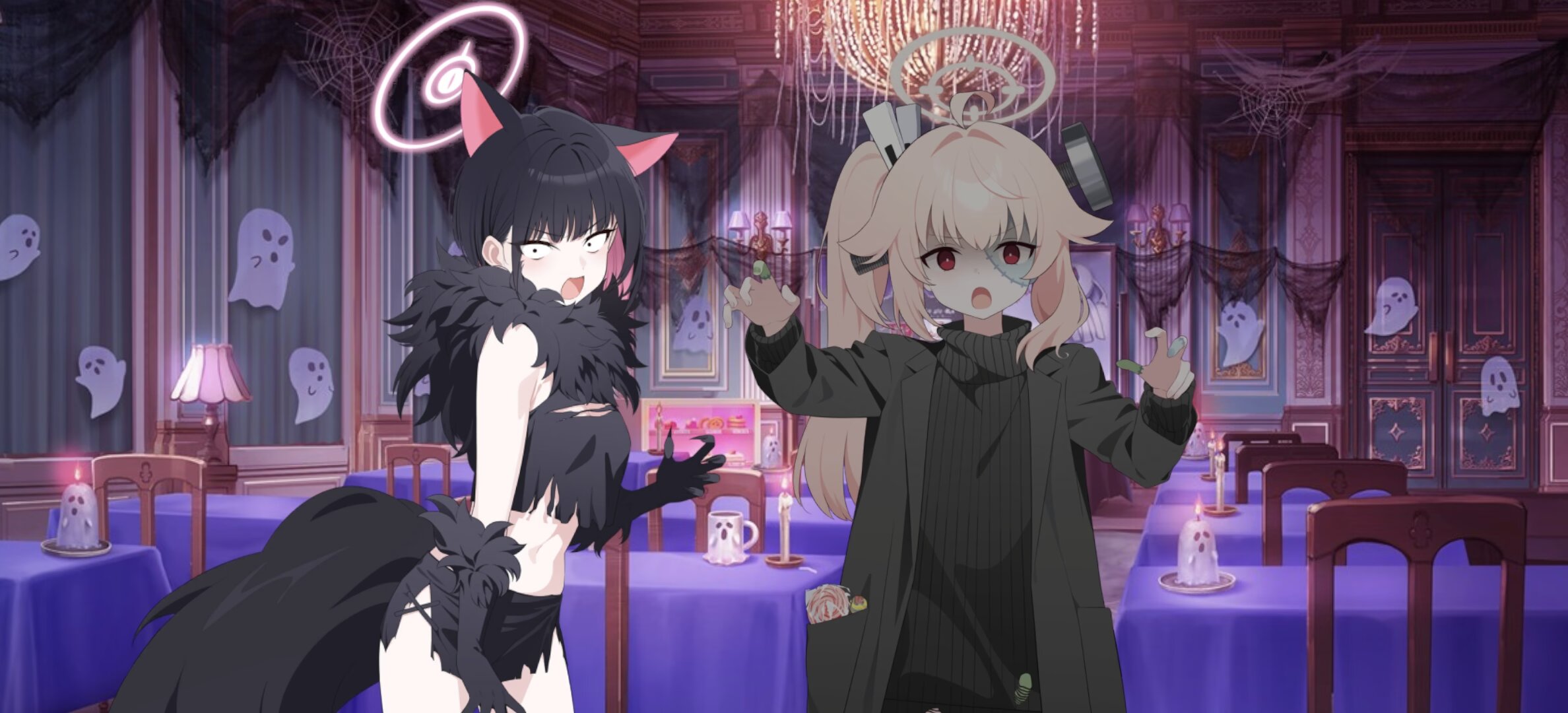 恐怖咖啡厅的四小只还挺可爱～～_图3