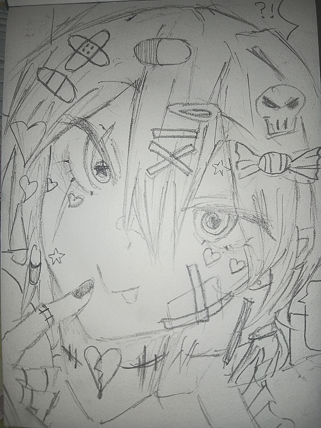 Bor们其实我是纸绘，上课摸鱼来了😍_图3