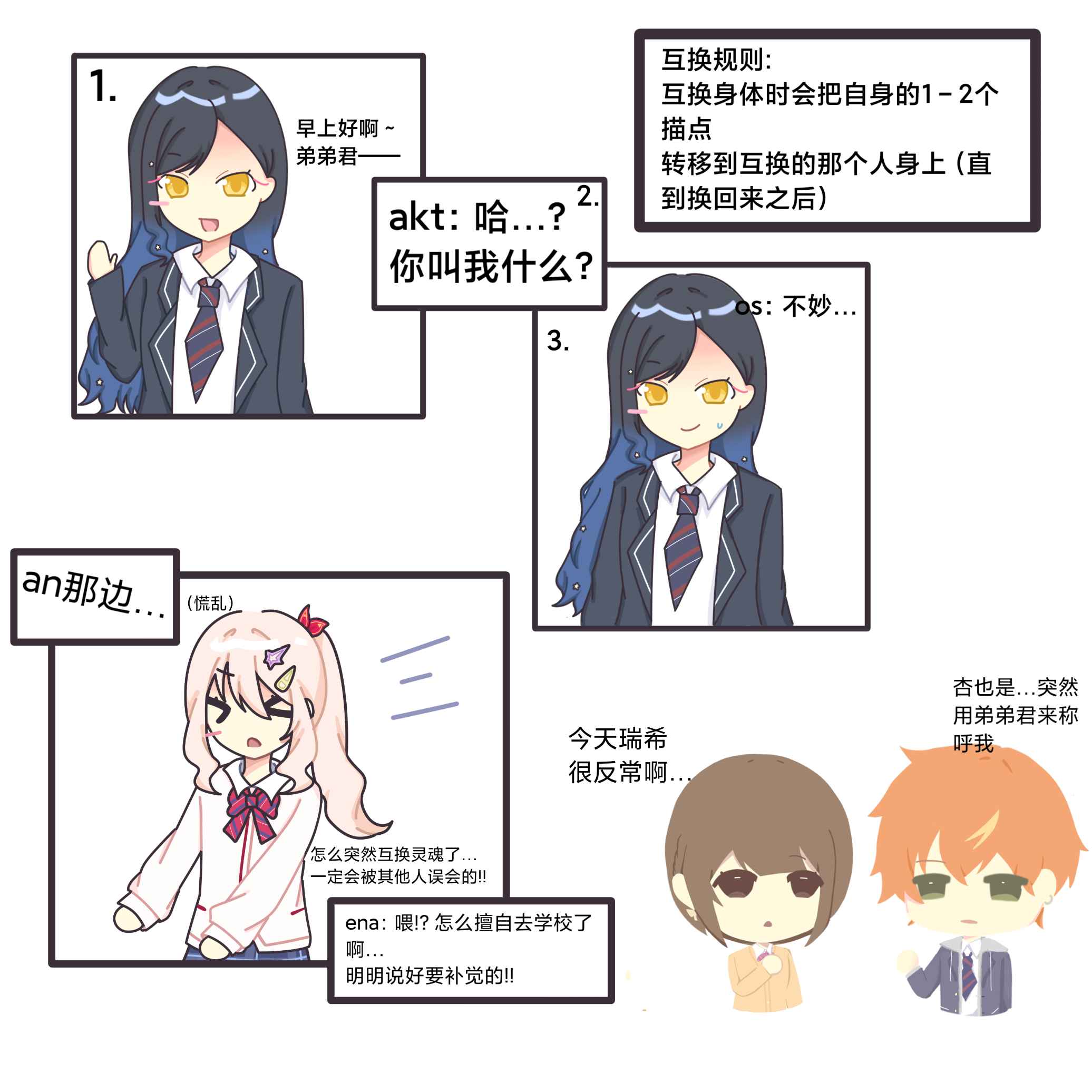互换身份！_图1