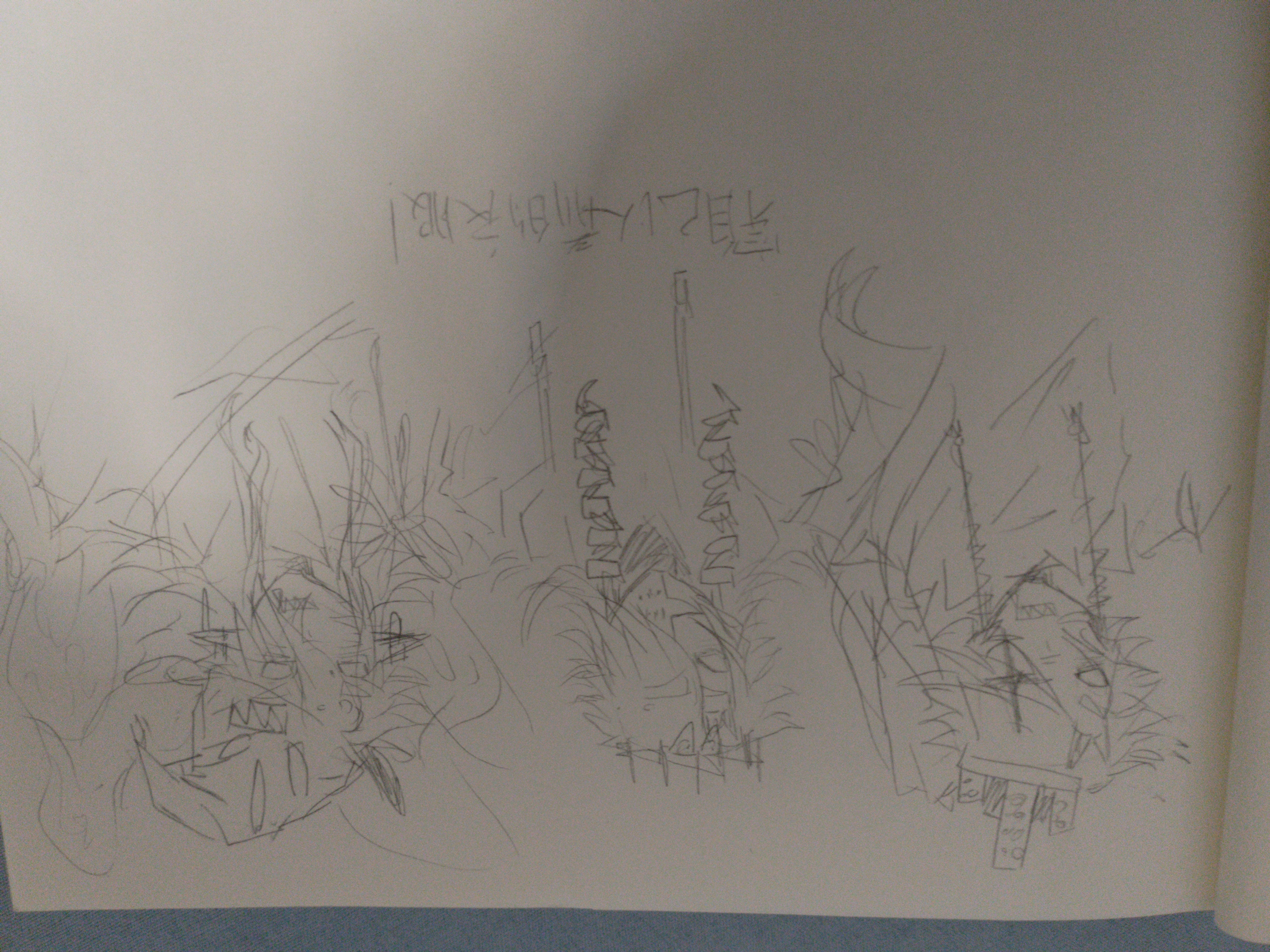 我在学校里画的好吧，然后就是我拍的咋这么糊气死我了_图3