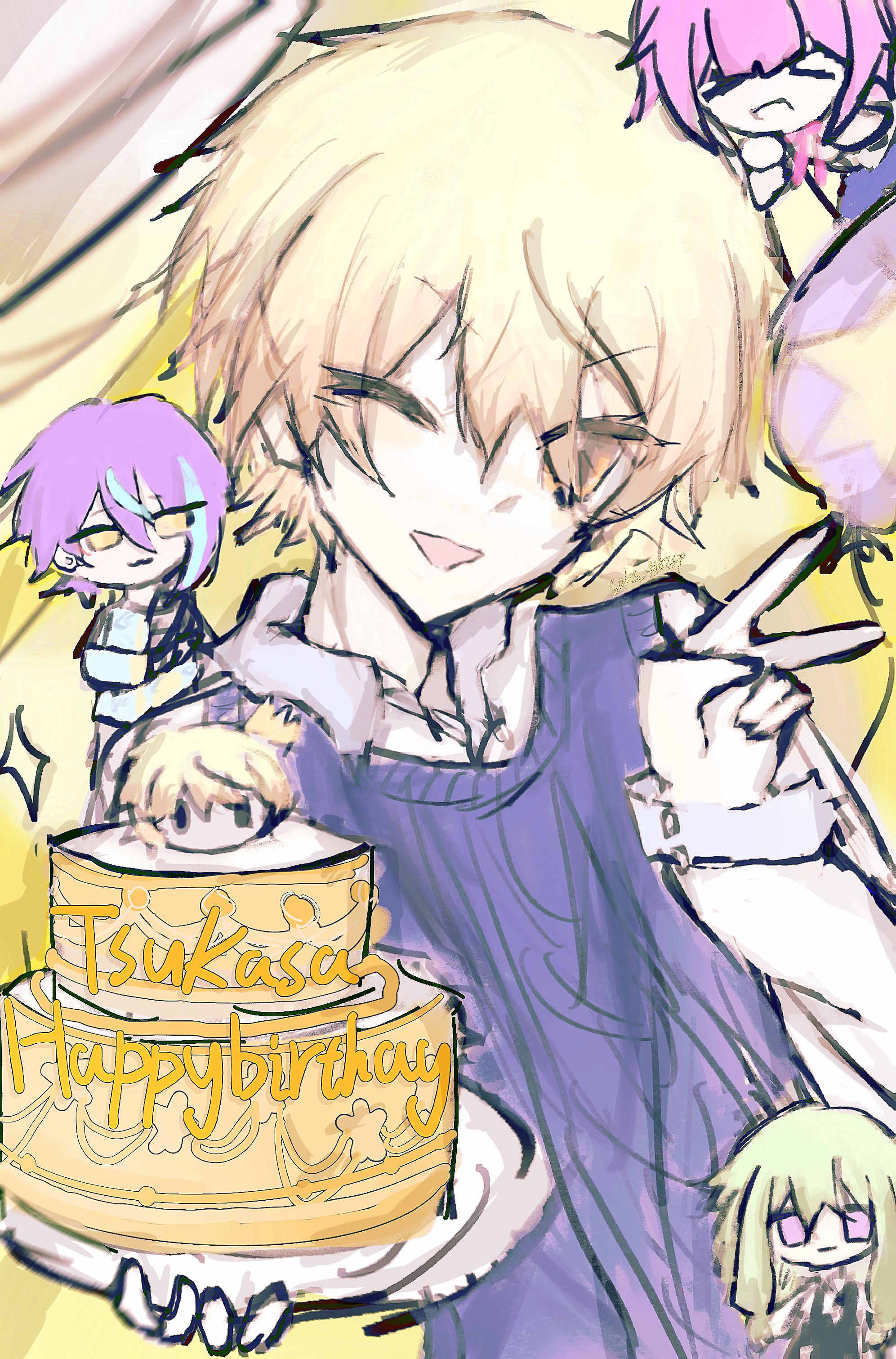 お誕生日おめでとう！司くん！_图2