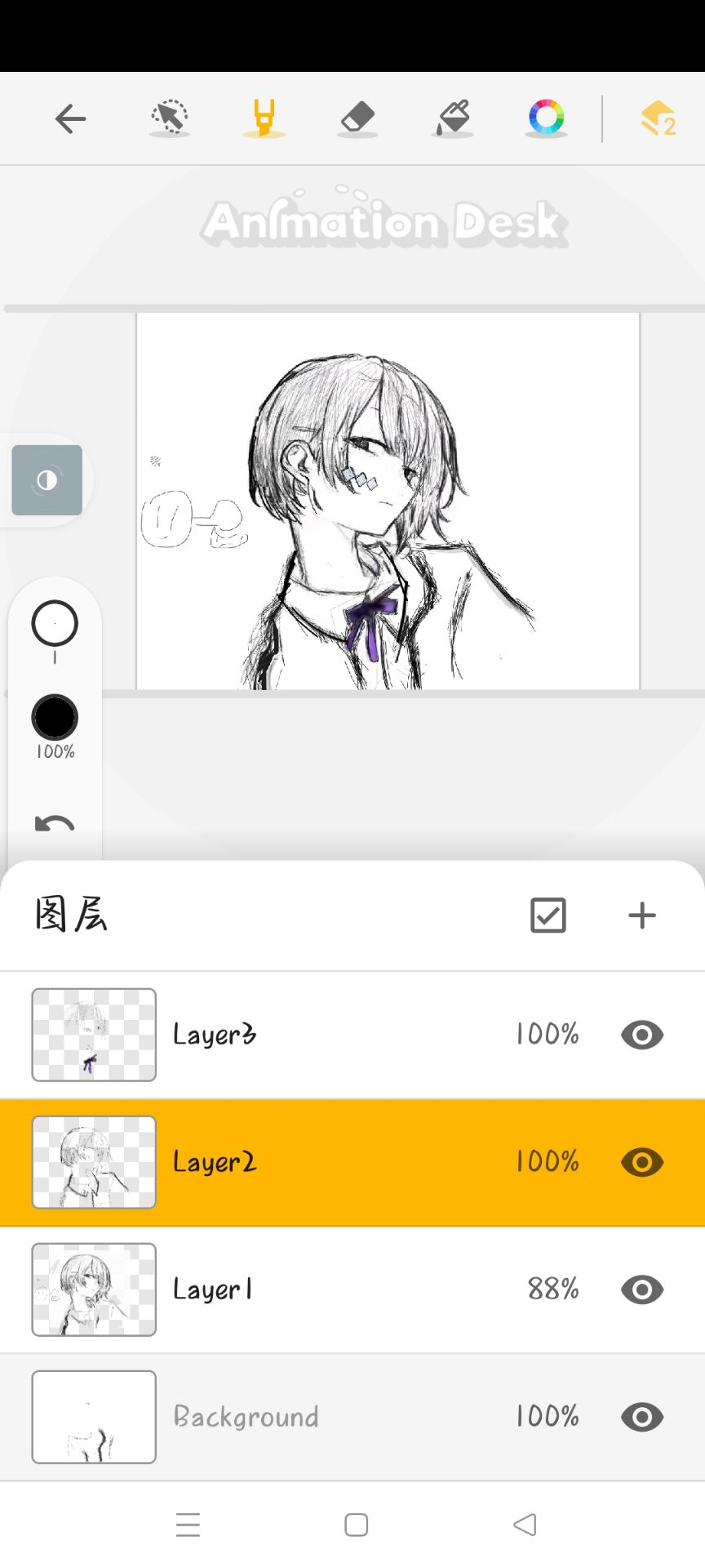 来几个人来我评论区说说话吧，画画的，没朋友了我😭😭_图1