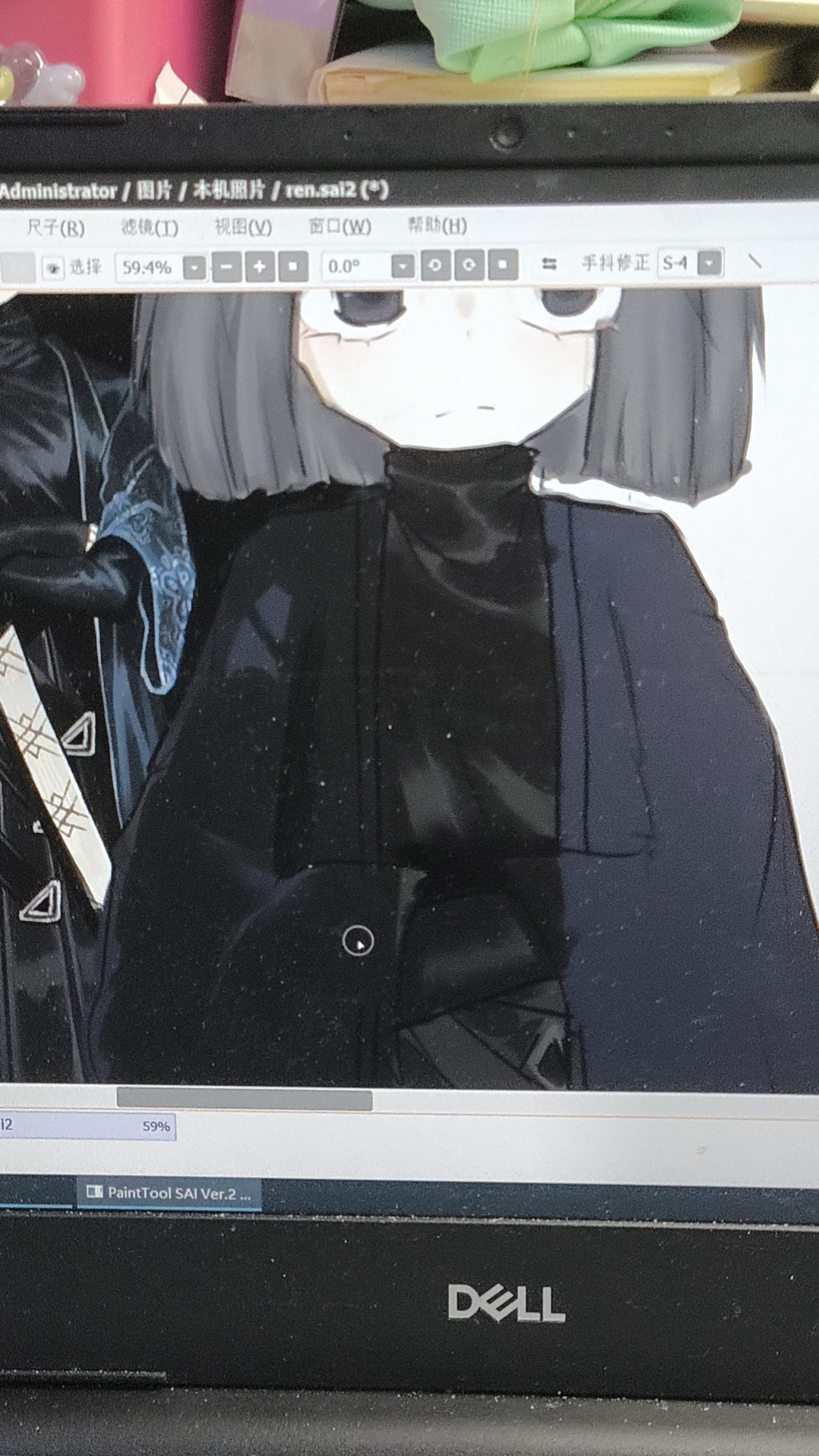 在画画没画完。。我画的好难看不喜勿喷。。。_图2