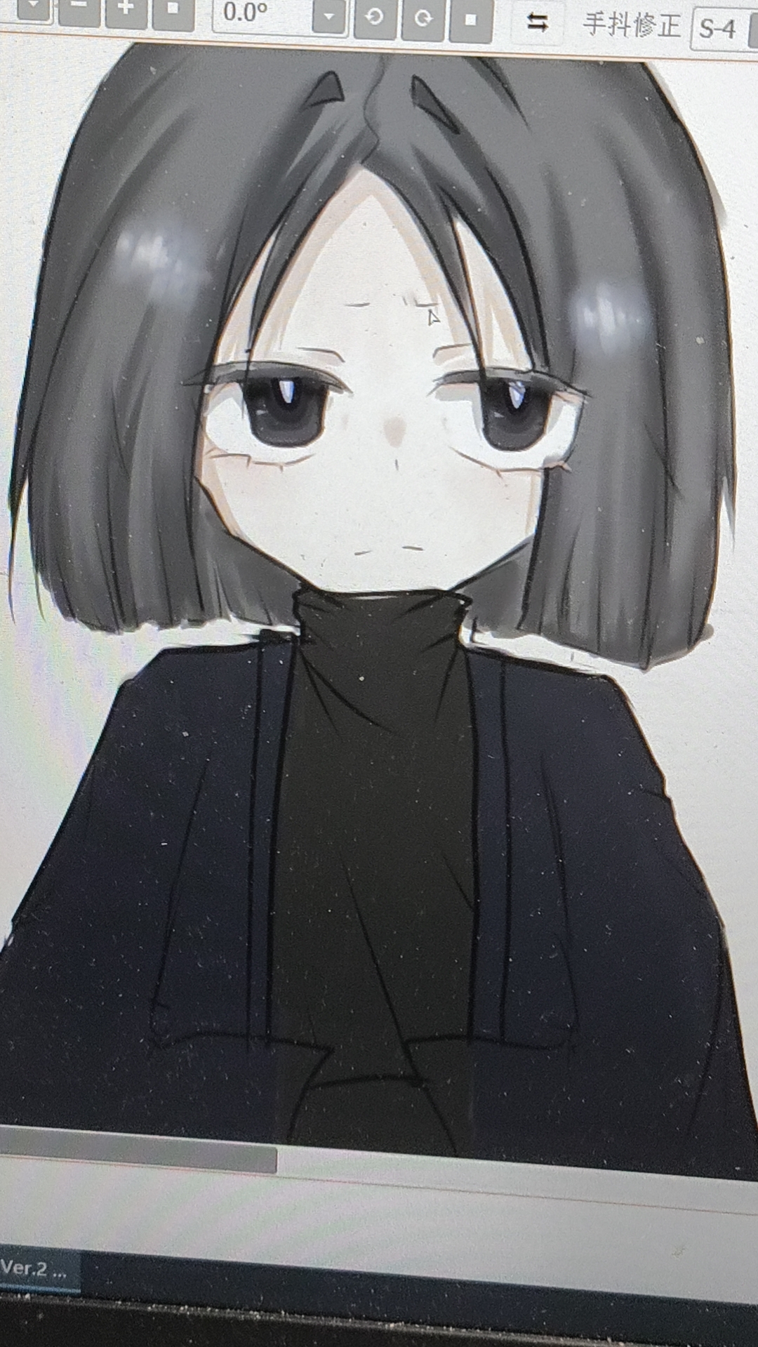 在画画没画完。。我画的好难看不喜勿喷。。。_图2