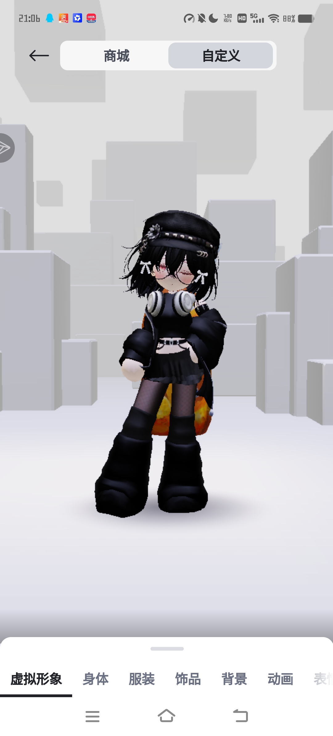 2. 这套Roblox人设穿搭，审美过关吗？求建议_图1