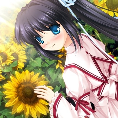 少女走路轻