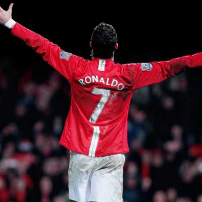 C罗。