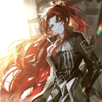 濃い赤色の霧