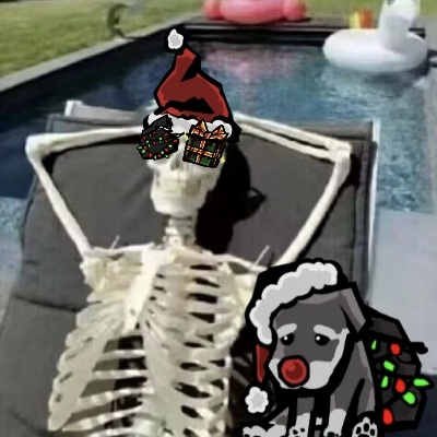 圣诞骷髅