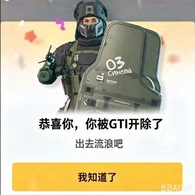 我被gti开除了