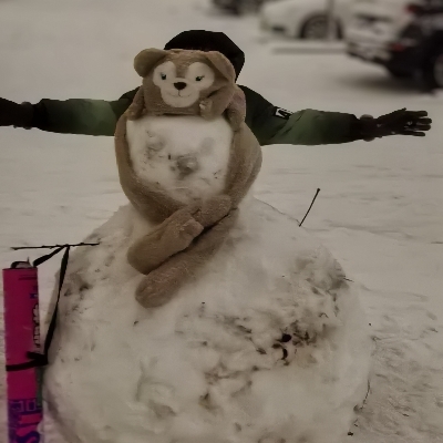 这是个雪人